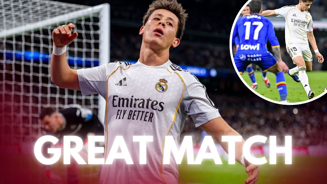 ɢʀᴇᴀᴛ ᴍᴀᴛᴄʜ ꜰʀᴏᴍ ᴀʀᴅᴀ ɢᴜ̈ʟᴇʀ, ʜᴇ ʜᴀᴅ ᴀ ꜱᴄᴏʀɪɴɢ ᴄʜᴀɴᴄᴇ - Performance summary