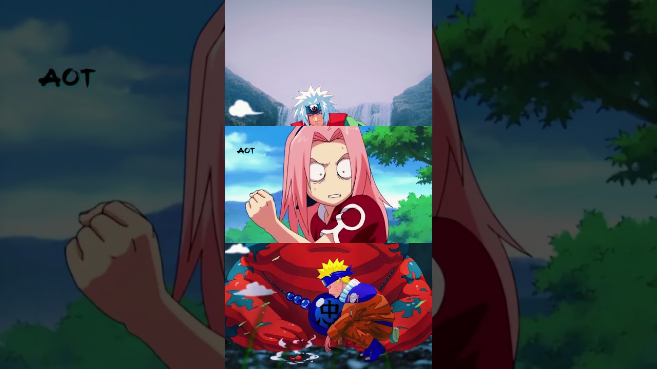 Sakura find Sasuke buried from the neck down | Naruto Episode 5 | PART 4  