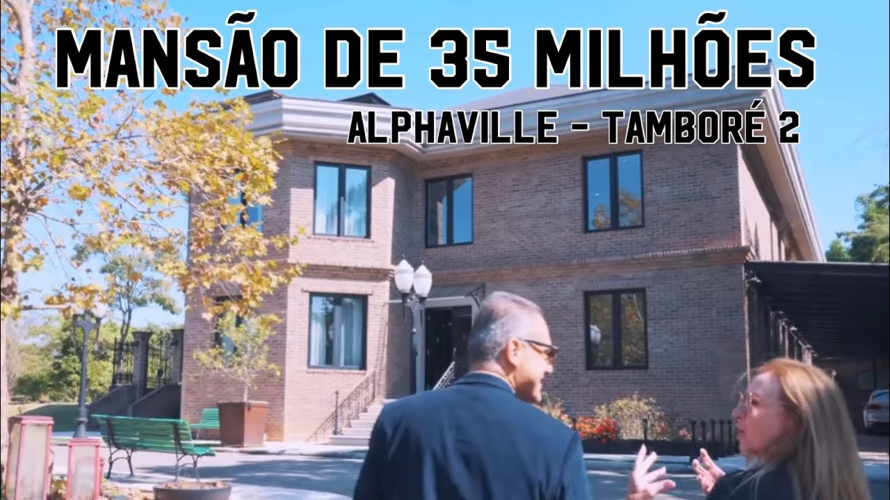 MANSÃO EUROPÉIA EM ALPHAVILLE SP