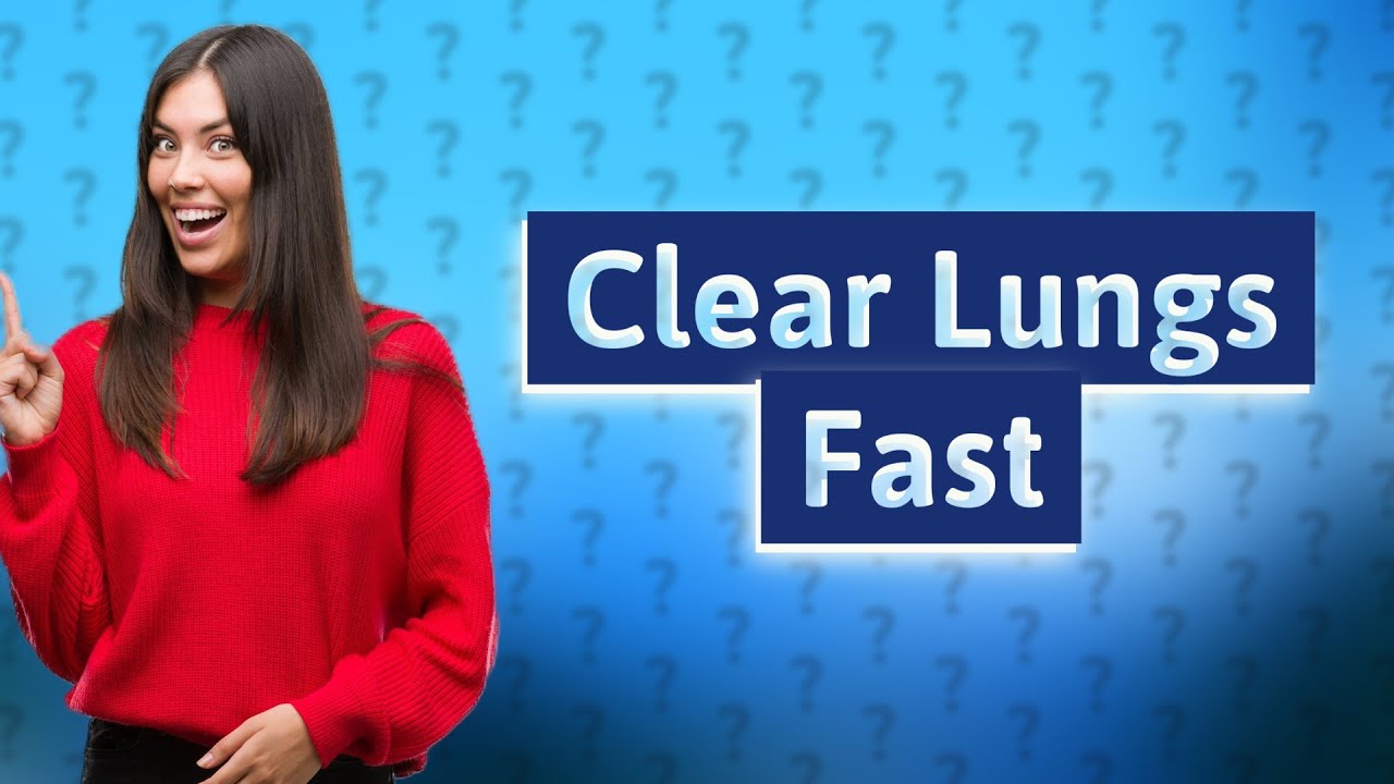 Does nebulizer help clear lungs? YouTube