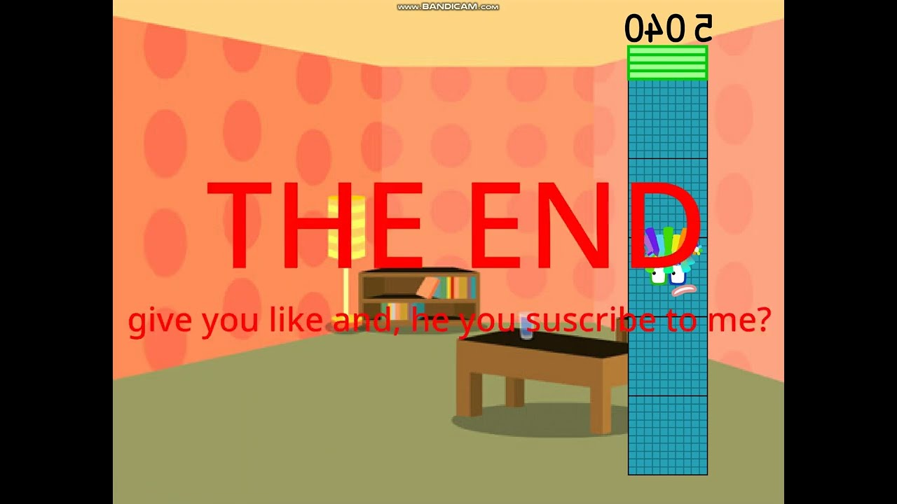 numberblock 95505 it's kill numberblocks in the benageber here, and gets grounded for nothing :O)