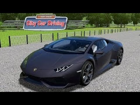 lamborghini-huracan-300+-km/h-g29-+-shifter---city-car-driving-fast-driving