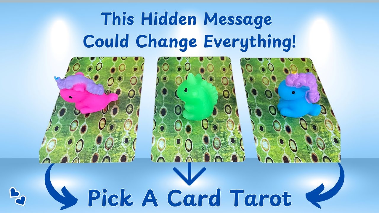 What's Being Hidden From You?  Pick A Card Tarot Reading