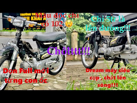 Video xe máy cũ ( super dream ) xe dọn full mới, máy đại... - youtube