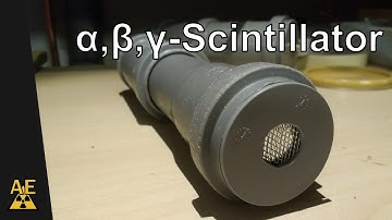 DIY α, β, γ Scintillation Detector (ZnS(Ag) and BC408)