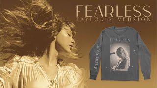 Fearless Taylor’s version merch - “ Like a Million Little Stars Long Sleeve T-Shirt “
UNBOXING
