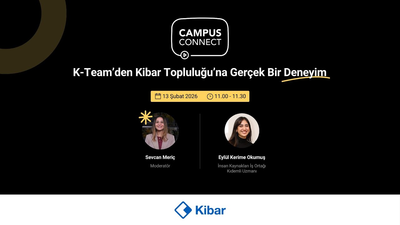 K-Team’den Kibar Topluluğu’na Gerçek Bir Deneyim