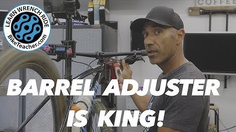 The derailleurs barrel adjuster is the "goto" for the common problems.