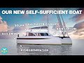 OUR NEW HYBRID ELECTRIC CATAMARAN