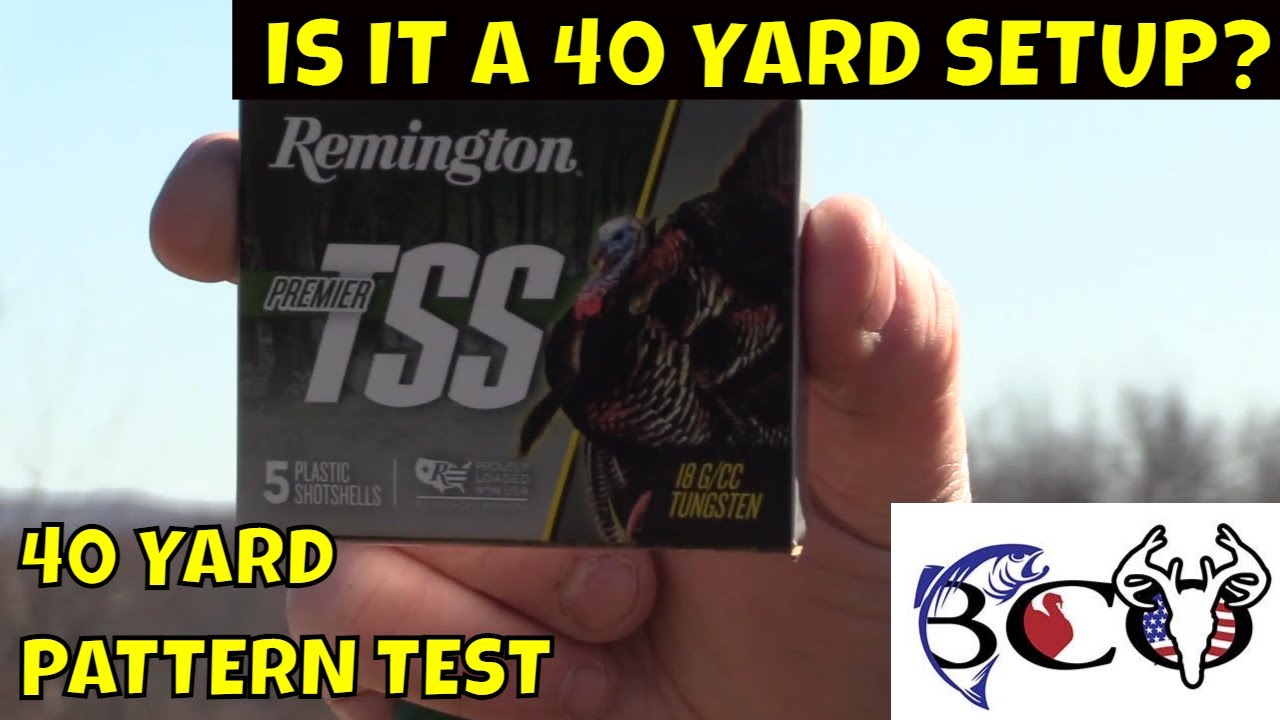 patterning the stevens 301 turkey with .385 indian creek & remington tss | bco review |