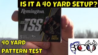 patterning the stevens 301 turkey with .385 indian creek & remington tss | bco review |