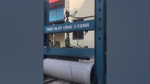 Thí nghiệm ép ba cạnh Ống cống