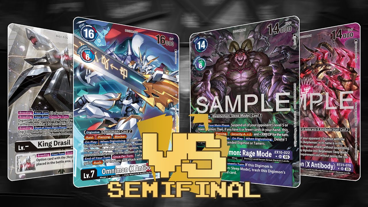 Королевские рыцари против Бельфемона | BT23 | Карточная игра Digimon