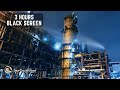 Industrial factory sounds  oil refinery ambience  white noise for relaxing sleeping focus