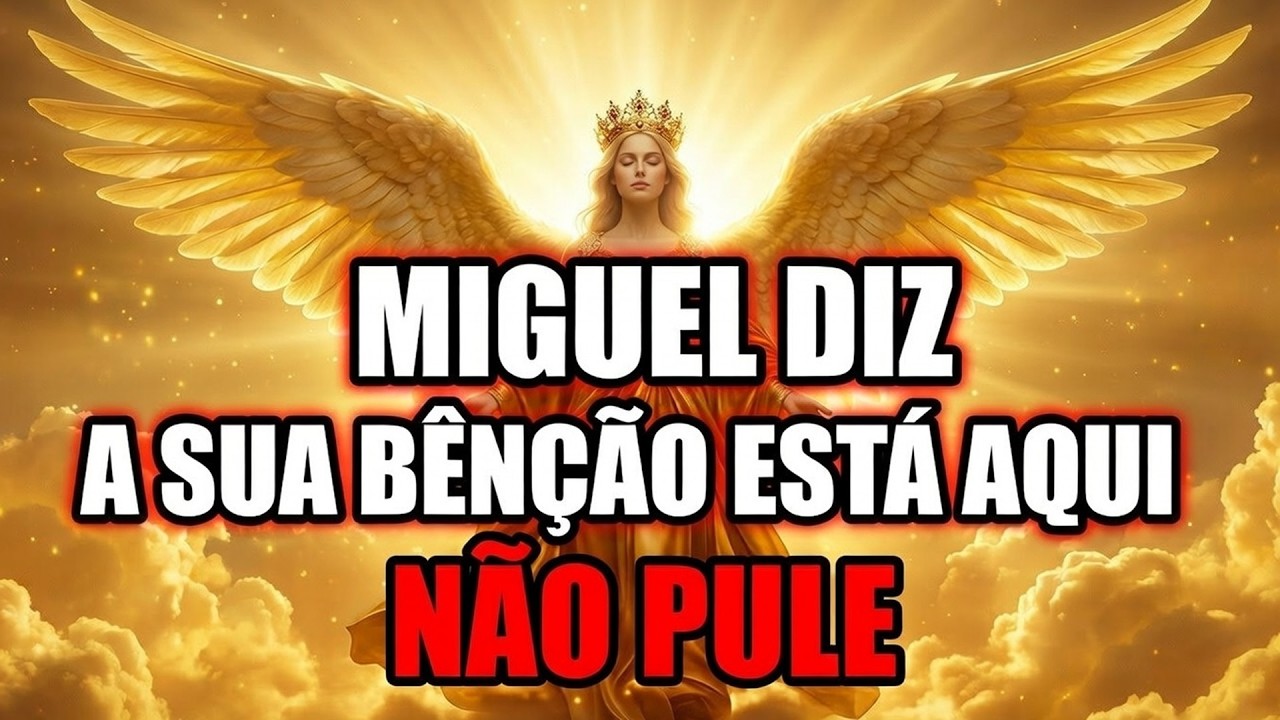🔴 FALTAM APENAS 777 SEGUNDOS — O que o Arcanjo Miguel quer te dizer e o que outros tentam ocultar.