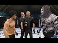 Bruce Lee vs. Thunder Knight - EA Sports UFC 2 - Crazy UFC 👊🤪