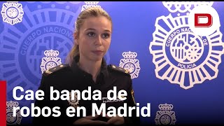 Cae una banda violenta que robaba viviendas en Madrid