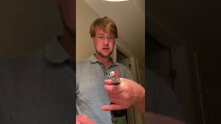 Opening of a beer with only a Bic lighter
