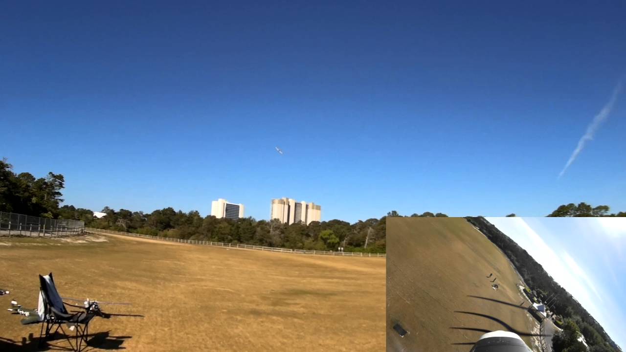 E-Flite Pawnee Brave Night Flyer PiP Aaron Bessant Park 19Apr16 parkzone corsair