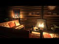 Rain & Thunder & Fireplace sounds 10 hours | Cozy Place | White noise | Sleep, Study, Meditation