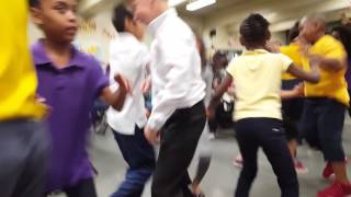 Dancing Machine at the WCES Orchestra & Choir event