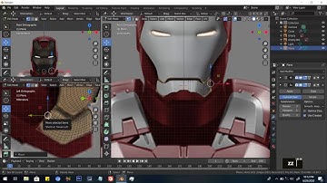 step by step Iron Man mkvii in blender 2.8 (part 1)