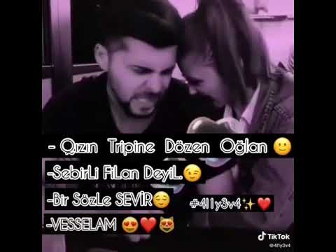 Qiz oglani disdiyr vurur oglan yene sevir