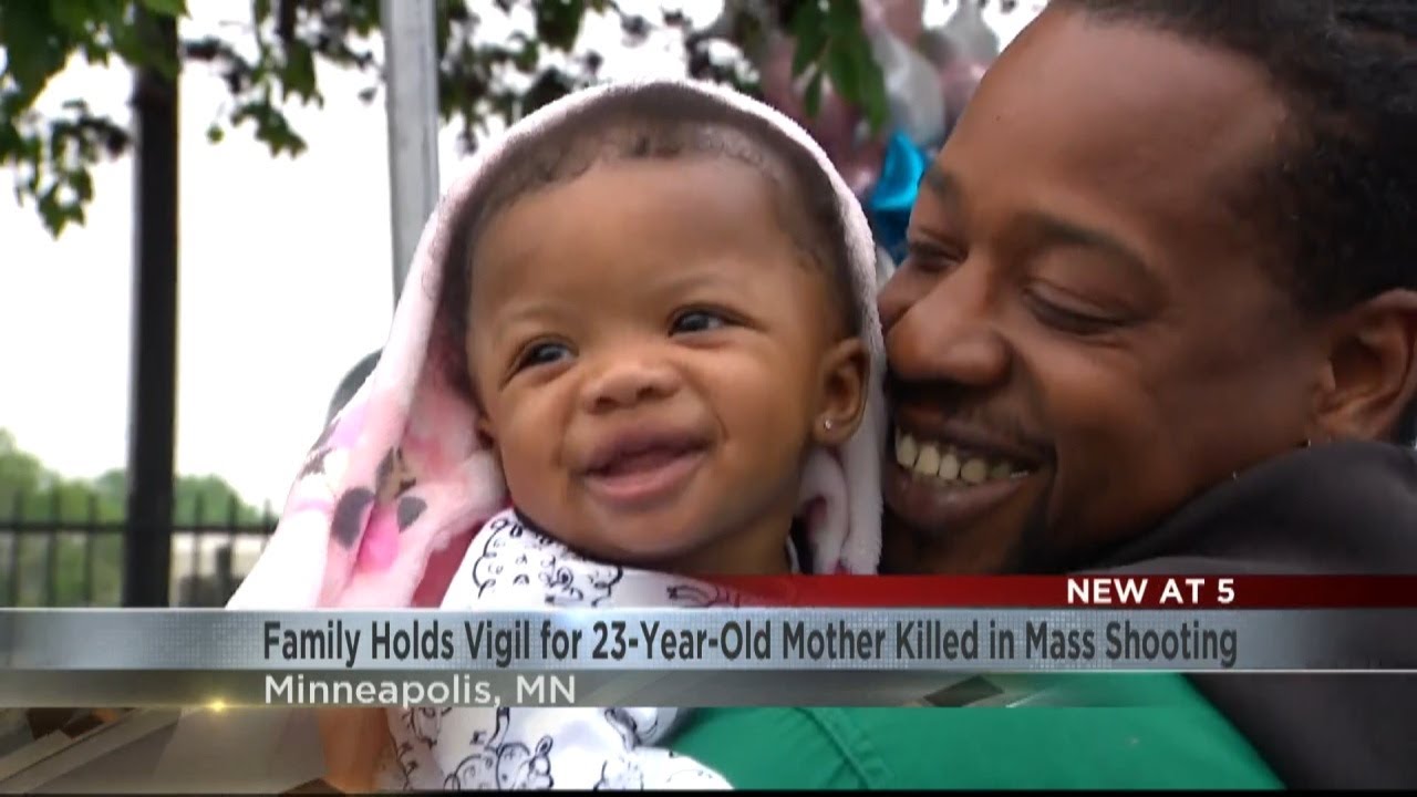 Family holds vigil for 23-year-old mother killed in Minneapolis mass ...