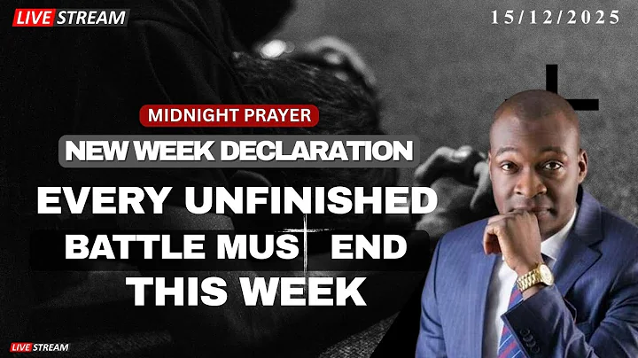 LIVE: NEW WEEK PRAYER BY APOSTLE JOSHUA SELMAN