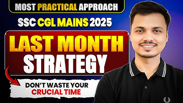SSC CGL Tier 1 Result Out! 🔥 Now What? | Mains 2025 Best Strategy (340+ Marks)