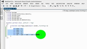 Extract Method Quickly in Visual Studio