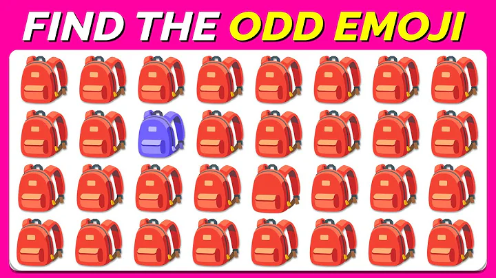 FIND THE ODD EMOJI OUT🕵️‍♂️🔍 | Ultimate Emoji Puzzle Showdown 2024 | Part 4