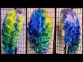 How To Rainbow 🌈 Unicorn🦄 Hair Watercolor Method | Inspired By Laurasia Andrea 💕