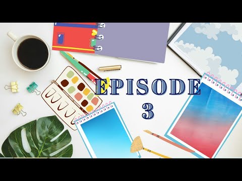 how to blend and draw cloud || Arcylic Paint || Episode 3 || Fan Brush