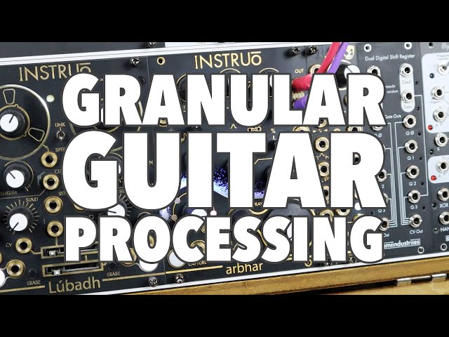 Instruo Arbhar グラニュラーサンプラー Eurorack Instruo Arbhar Granular Audio Processor - Perfect Circuit