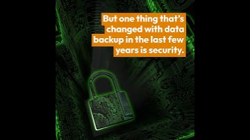 Data Backup Is Not Enough