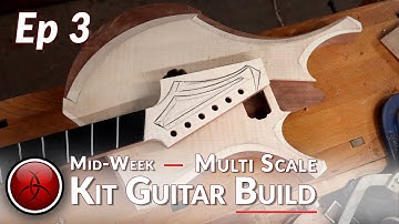 Ep 3 - Shred - Faceted Neck - How to Build a UNIQUE Multi-Scale Kit Guitar