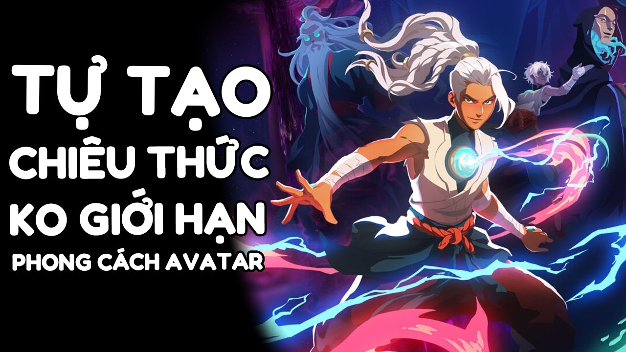 SAO GAME NÀY CÓ THỂ SÁNG TẠO TỚI VẬY? Tự tạo và dùng VÔ HẠN chiêu thức (Echoes of mystralia)