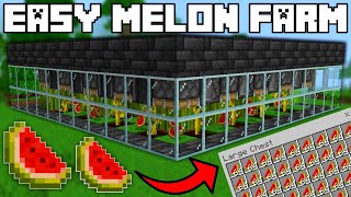 🦅 Minecraft Bedrock 1.20 | EASY MELON FARM TUTORIAL!