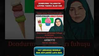 Dondurma Yalarken Sulanıyor