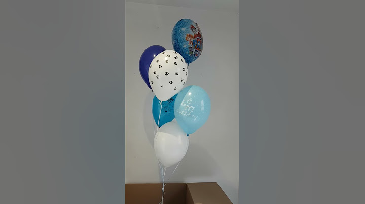 pudełko z balonami na urodziny dziecka- balony z helem Rybnik