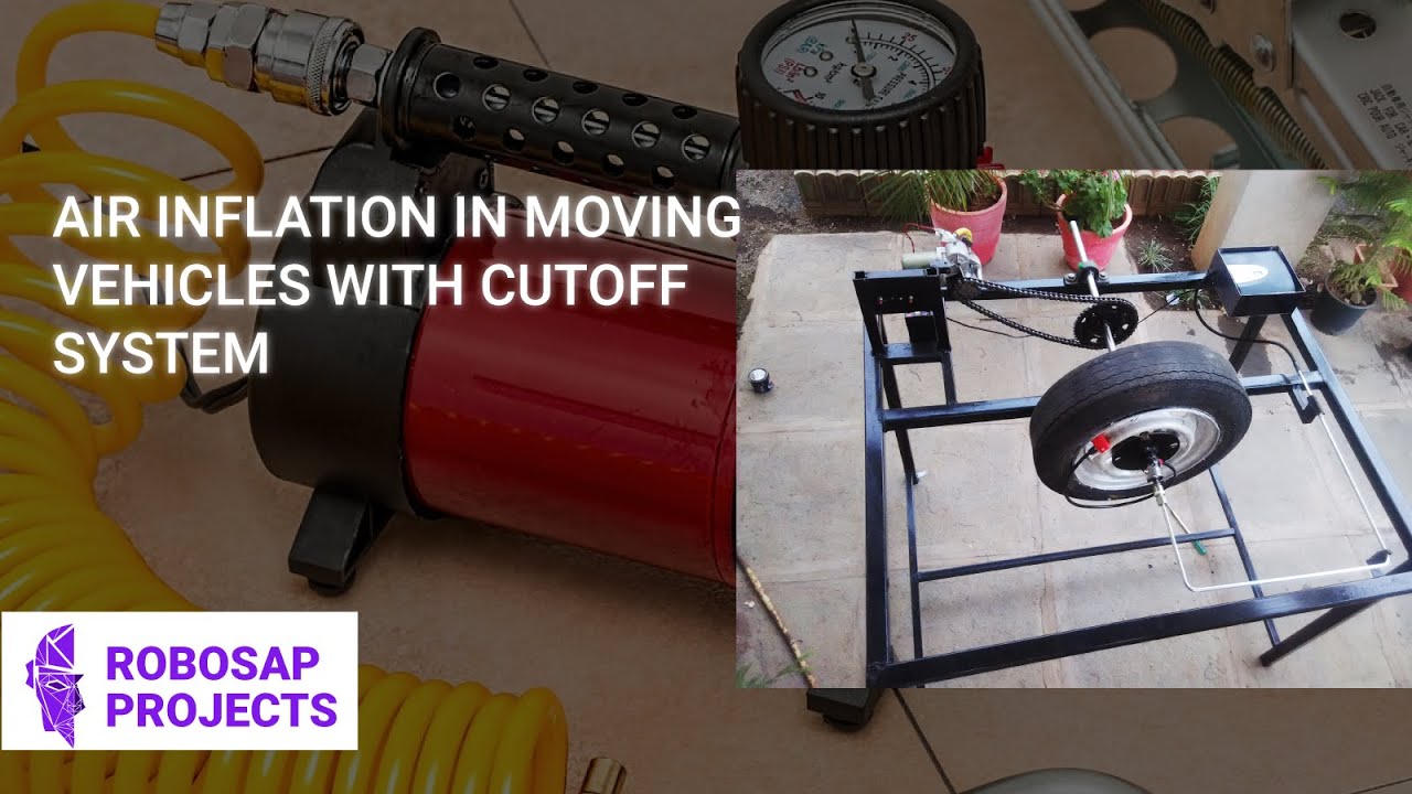 Air Inflation In Moving VehiclesWith Auto Cutt Off System - YouTube