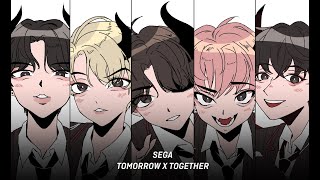 Sega vocaloid  Tomorrow X Together  Animation Meme