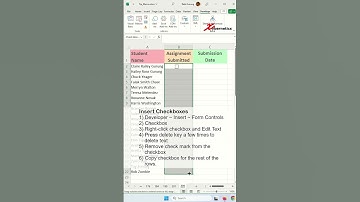 How to Insert Date and Time if a Checkbox is Checked in Excel - Excel Tips and Tricks