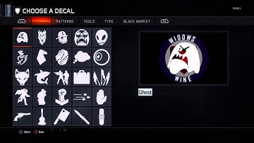 BLACK OPS 3 / HOW TO MAKE WIDOWS WINE EMBLEM