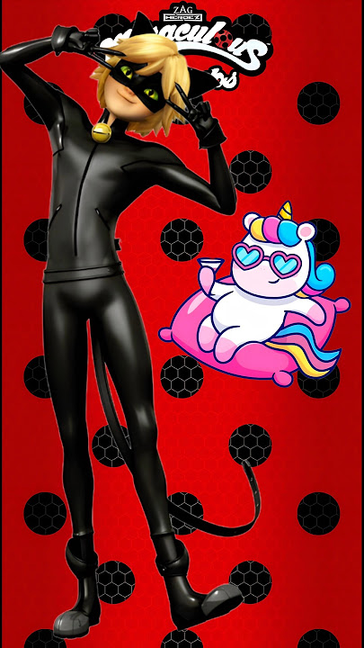 cat noir unicorn pillow mode #viralreels