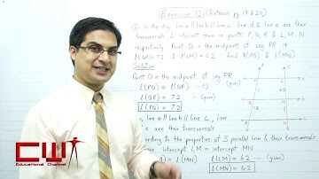 PARALLEL LINES | CHAPTER - 3 | MATHEMATICS | STANDARD - 8th |