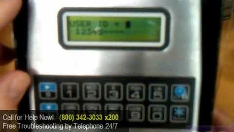 LaGard SmartGard Electronic Safe Keypad - Using Master Combination to Add a New User.