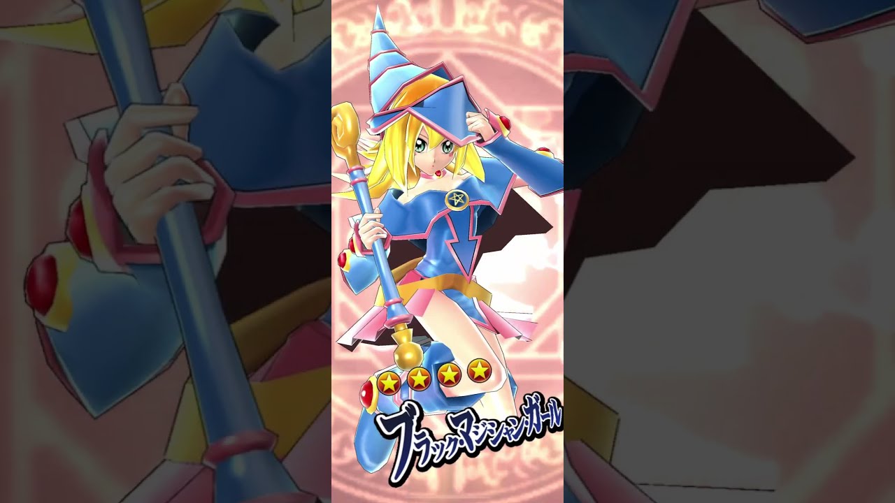 遊戯王 DUEL LINKS ブラック・マジシャン・ガール クリスタル
