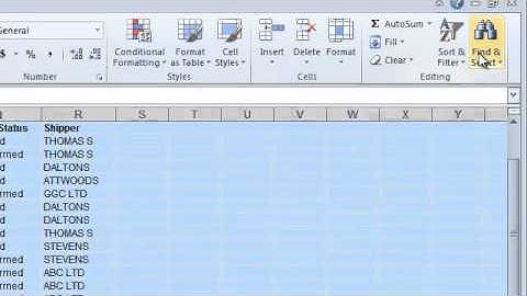 Excel - hiding, unhiding and locating hidden cells